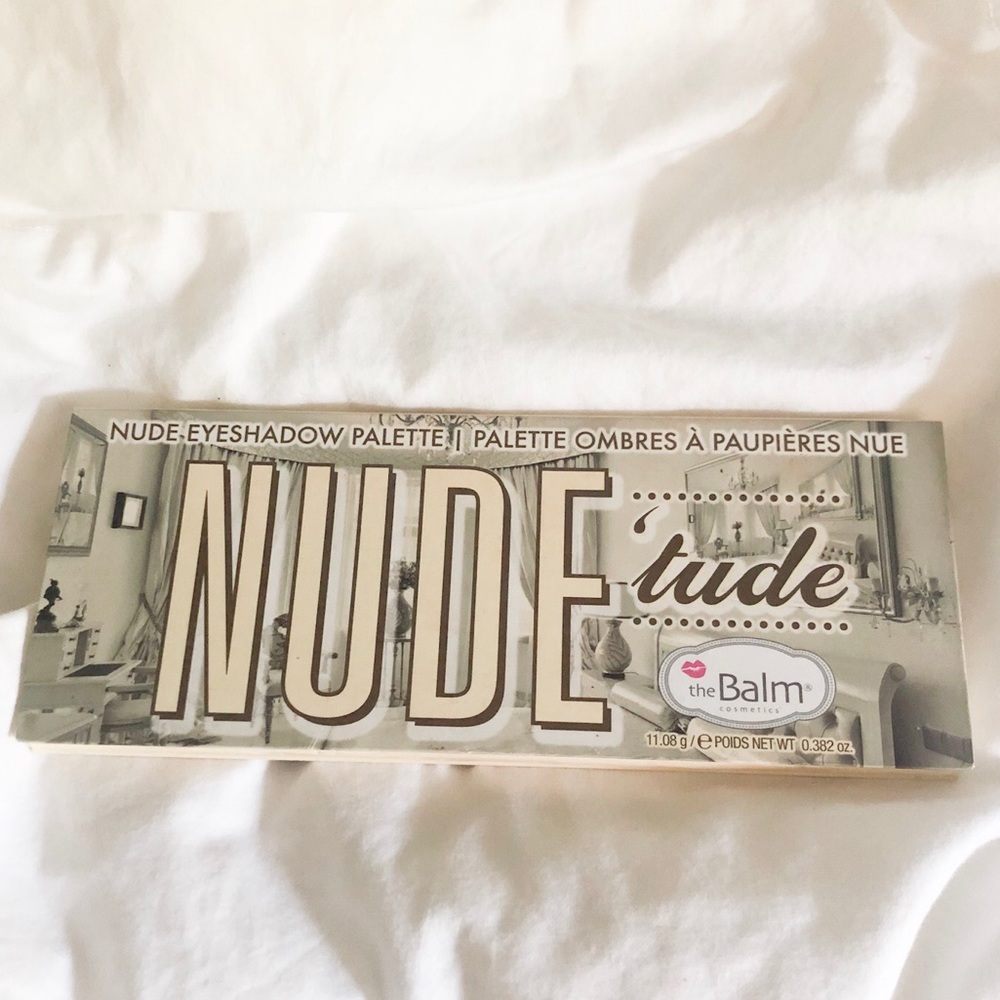 Nude tude by the balm eyeshadow pallet